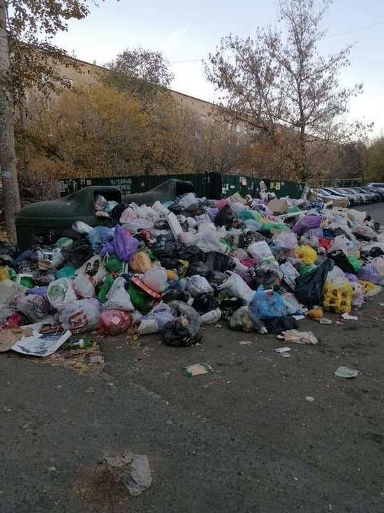 В Оренбурге убирают мусор через соцсети