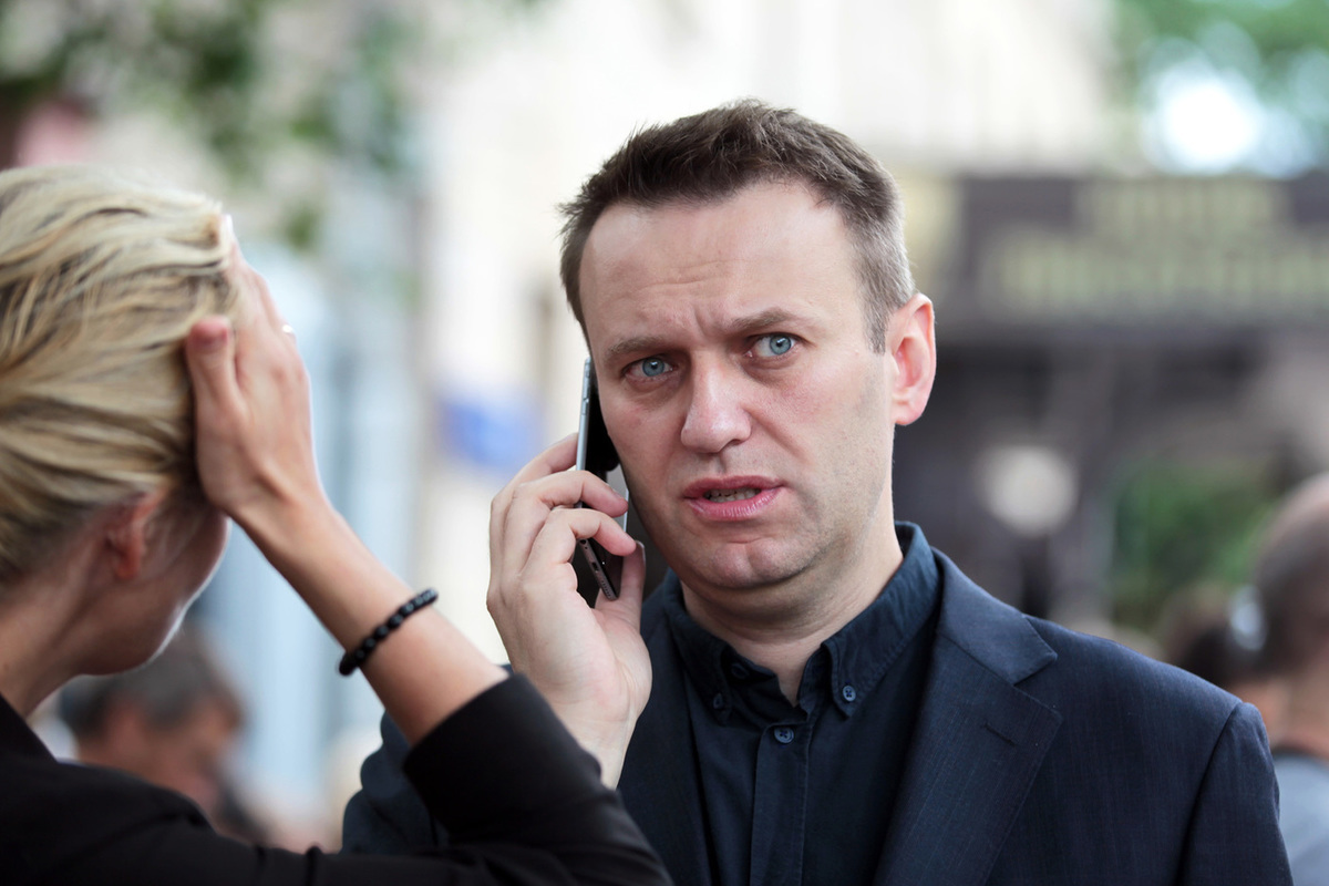 Алексей Навальный с семьей 2020