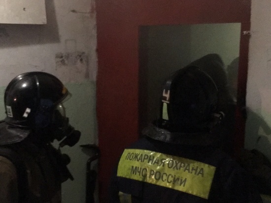 Пожарные Ковровского гарнизона спасли на пожаре двух человек