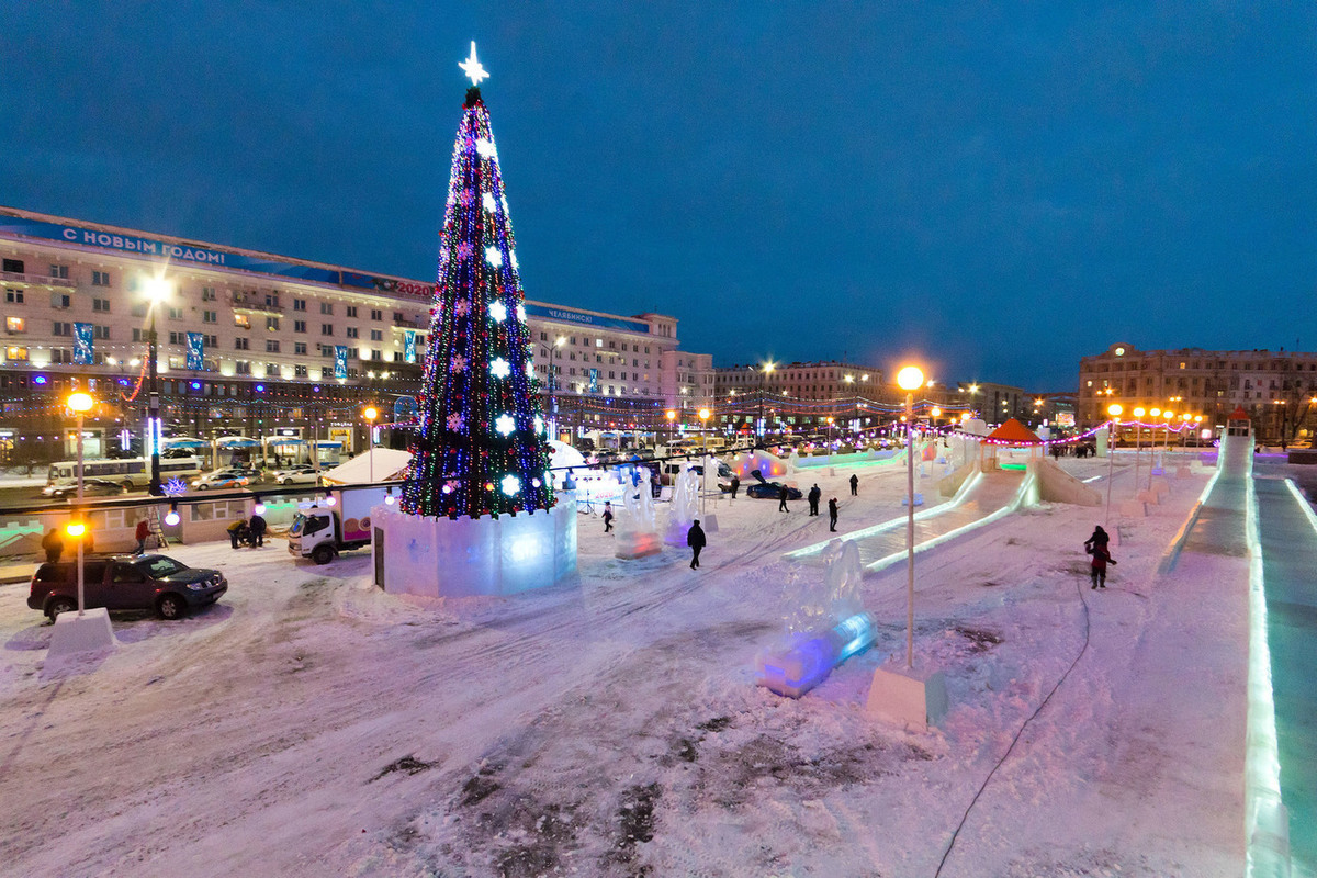 Челябинск фото зимой города