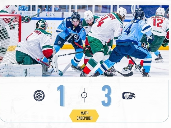 Судьбу матча ХК «Сибирь» с «АкБарсом» определил неожиданный 3-й период