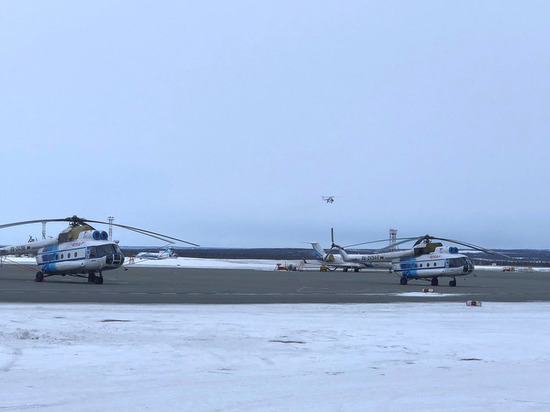 Жители Ямала пересели с теплоходов на вертолеты