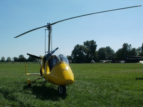 В Татарстане штатную посадку автожира приняли за крушение вертолета