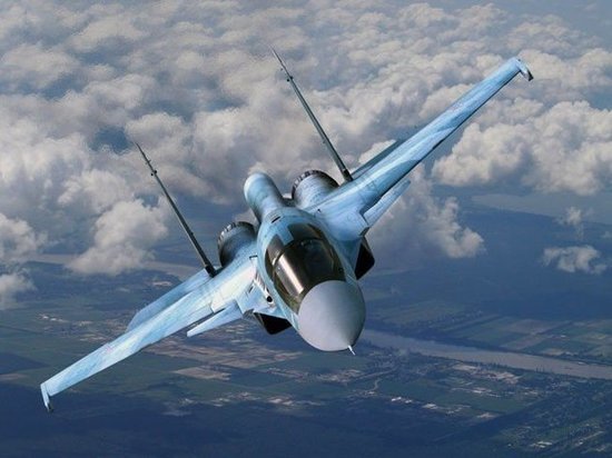 Самолёт Су-34 упал в Хабаровском крае