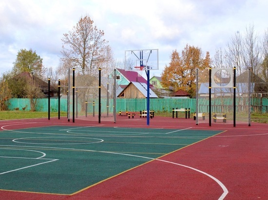 В Судогде открыта новая спортивная площадка