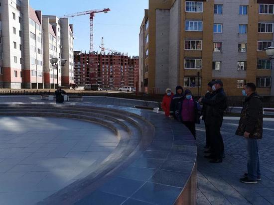 Фонтан отремонтировали на «народный бюджет» в Чите