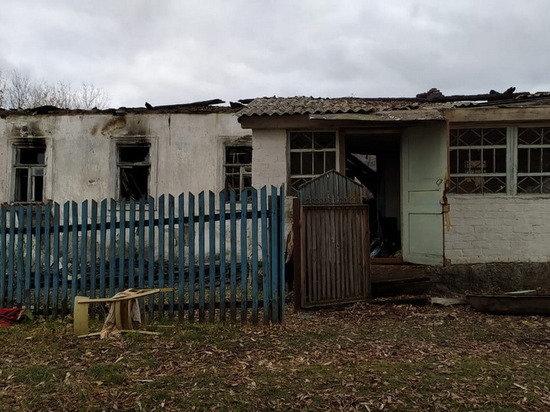 В рязанском селе на пожаре погиб человек