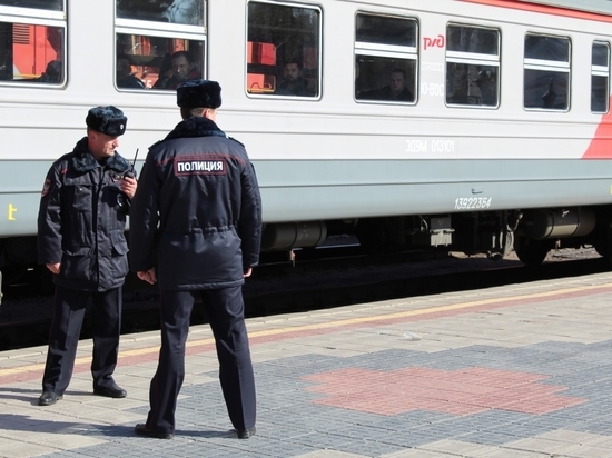 Пьяный дебошир обматерил полицейских, его сняли с поезда в Забайкалье