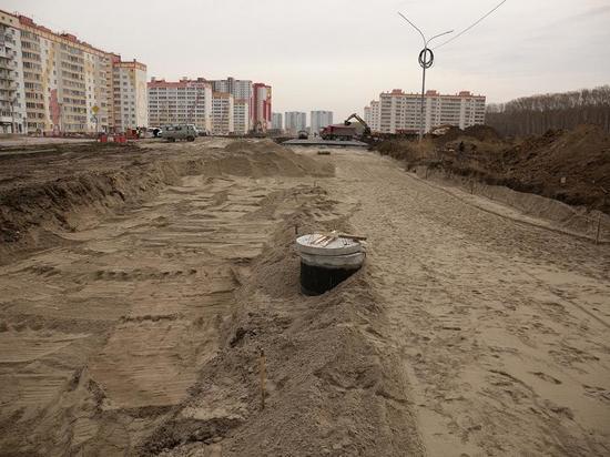 В Новосибирске на улице Петухова раньше срока сдадут новую дорогу