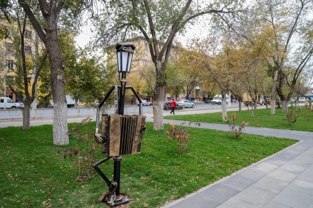 Уникальные фонари-«музыканты» теперь освещают Волгоградский сквер, фото-2