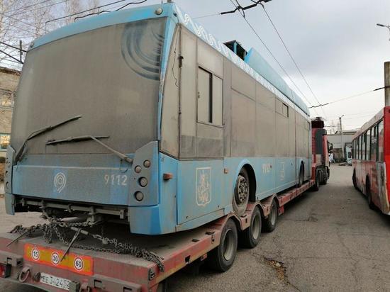 Первый «собянинский» троллейбус привезли в Читу
