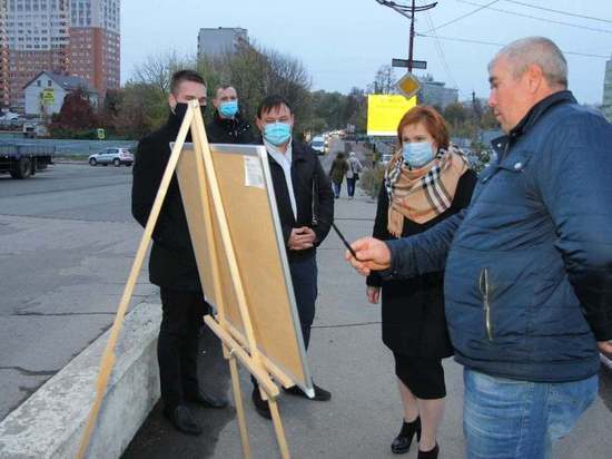 Сорокина проконтролировала ремонт дороги в центре Рязани