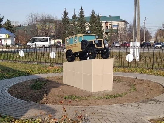 Осужденные чувашской колонии создали памятник «скорой помощи»