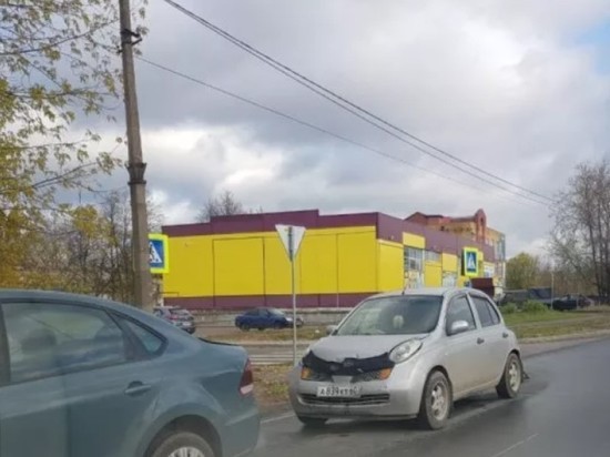 ДТП произошло в Пскове на улице Алмазной