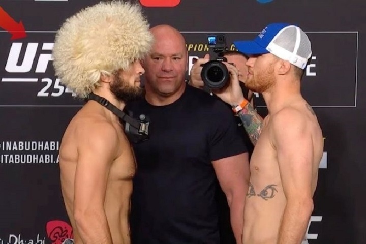 UFC 254 Джастин Гэтжи