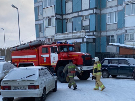 Пожарные в Губкинском спасли 21 человека из горящего дома