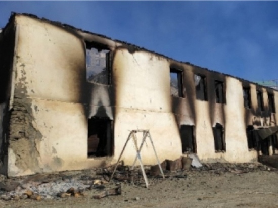 Сельская школа сгорела в горах Дагестана
