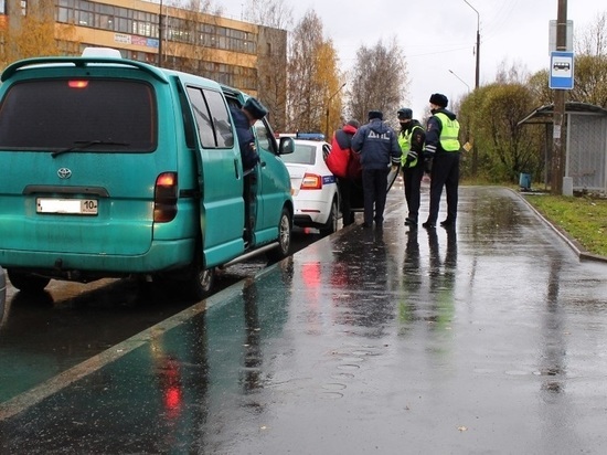 В столице Карелии ловят нелегальных перевозчиков