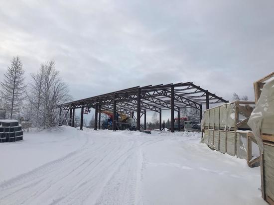 В Салехарде строительство новой лыжной базы подходит к концу
