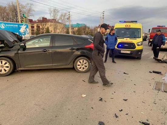 Водители двух иномарок пострадали в ДТП в Альметьевске