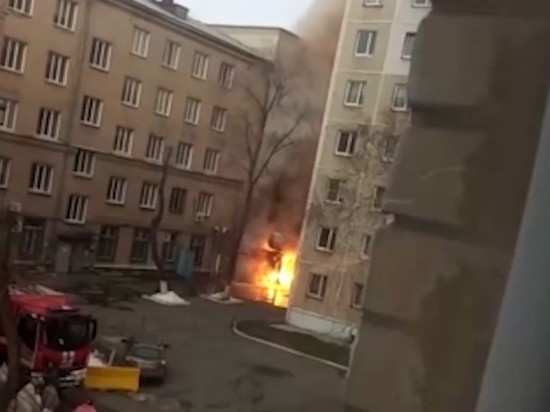 Взрыв прогремел в поликлинике в Челябинске