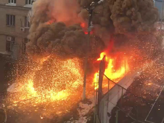 В Челябинске объявлен режим ЧС после пожара в поликлинике