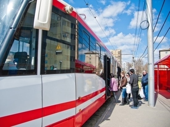 В Волгограде из-за пожилого мужчины временно остановили трамваи