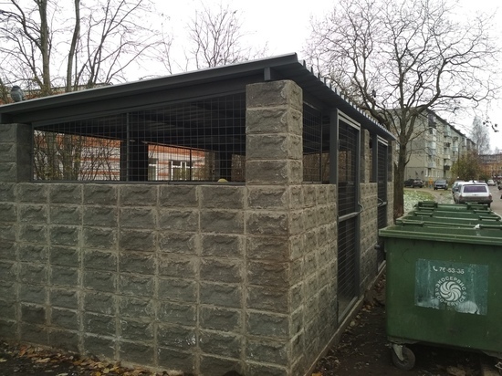 В столице Карелии установили 12 каменных контейнерных площадок