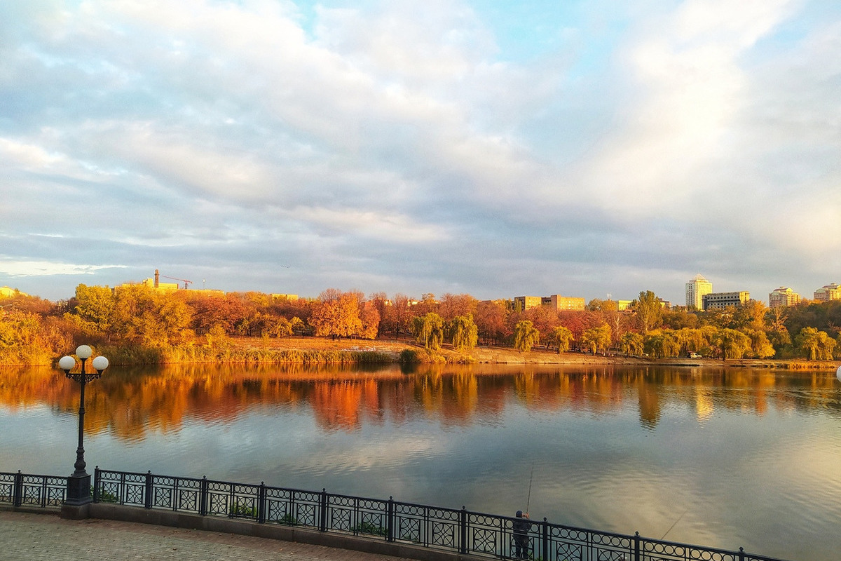 Погода в донецком. Погода в Донецке фото.