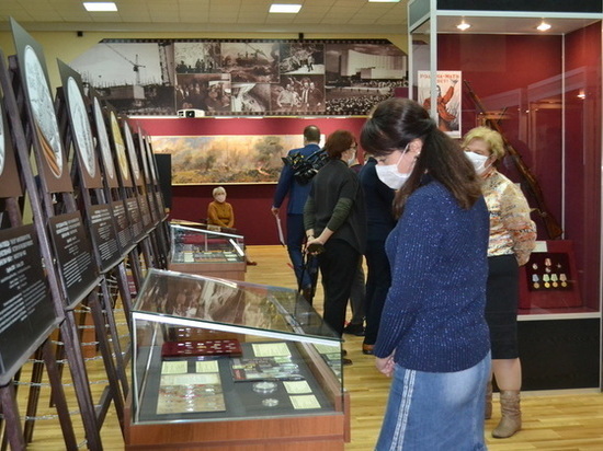 Выставку памятных монет о войне “История Победы” открыли в Белгороде