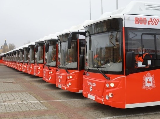  Почти 50 новых автобусов выйдут на маршруты в Нижнем Новгороде