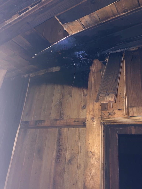 В Глинке смолянин спас дом своего соседа