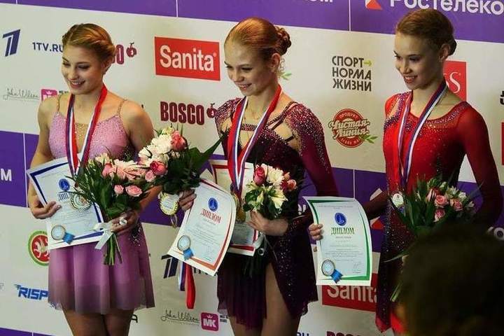 В Казани завершились соревнования женщин на четвертом этапе Кубка России по фигурному катанию