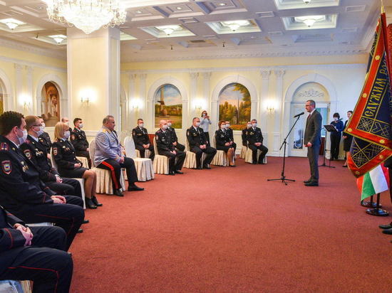 Калужские полицейские получили государственные награды