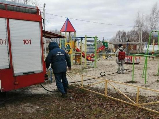 В Шацке Рязанской области возобновили дезинфекцию улиц