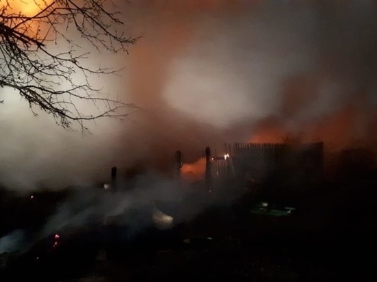 Двое пенсионеров погибли на пожаре в Шацком районе Рязанской области