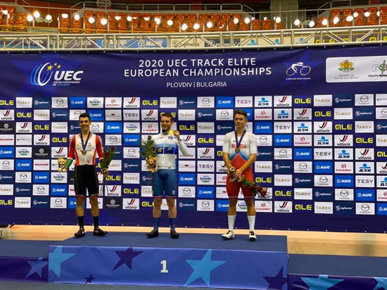 Туляк завоевал "бронзу" на чемпионате Европы по велоспорту