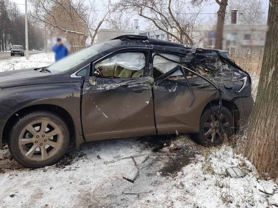 В Глазове трактор врезался в иномарку