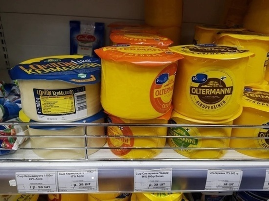 Финский сыр и масло снова попали в сети Россельхознадзора