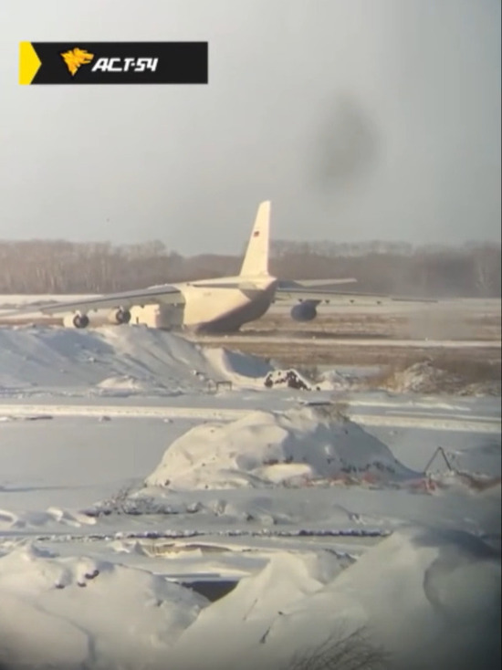 Грузовой самолет совершил аварийную посадку в новосибирском Толмачево