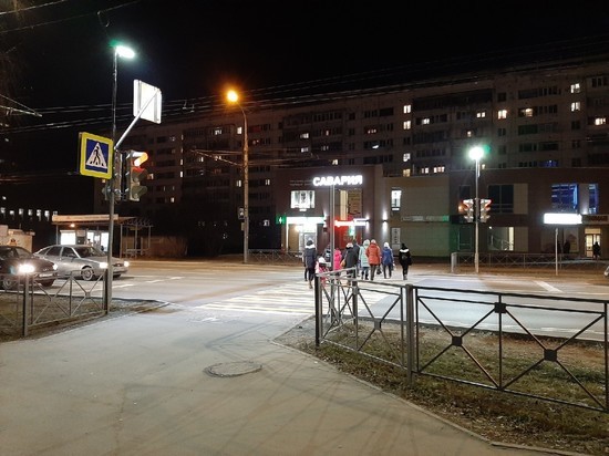 В Йошкар-Оле появится освещение на 20 пешеходных переходах