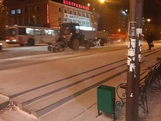 Власти Читы отчитались об уборке снега на дорогах