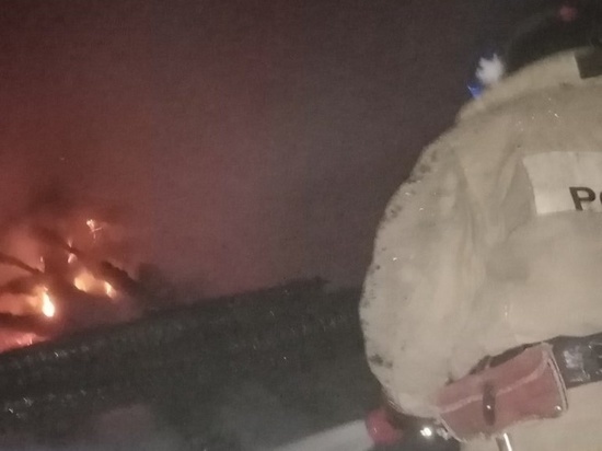 На пожаре в Судогодском районе погиб мужчина