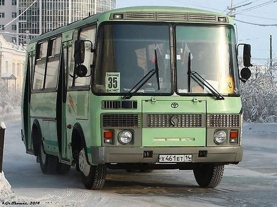 В Якутске увеличено количество рейсов маршрутных автобусов