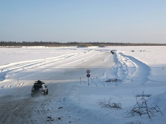 В Якутии открыли ледовую переправу Сунтар — Устье