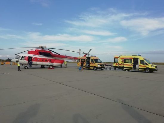 Открылась первая в Кузбассе площадка для вертолётов санавиации