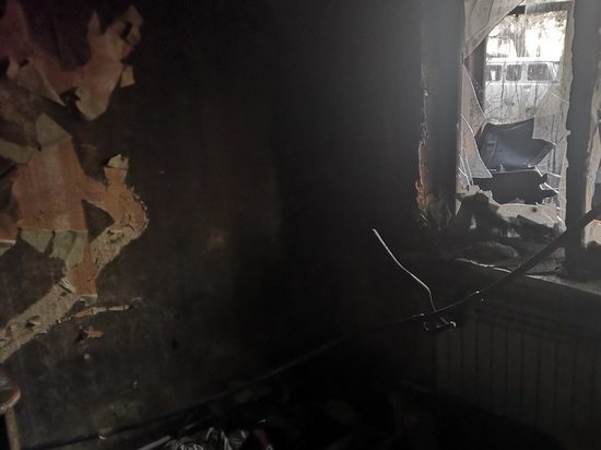 В Белоусово на пожаре в квартире пострадал человек