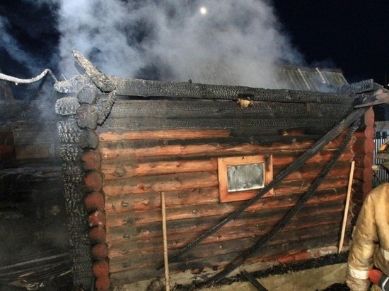 В Ростовской области снова горела баня