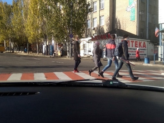 На пешеходных переходах ДНР в ноябре травмировано несколько человек