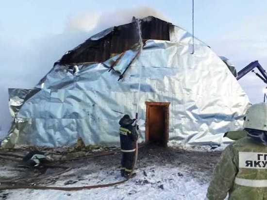 Пожарные спасли десять единиц автотехники ГУП ЖКХ Якутии